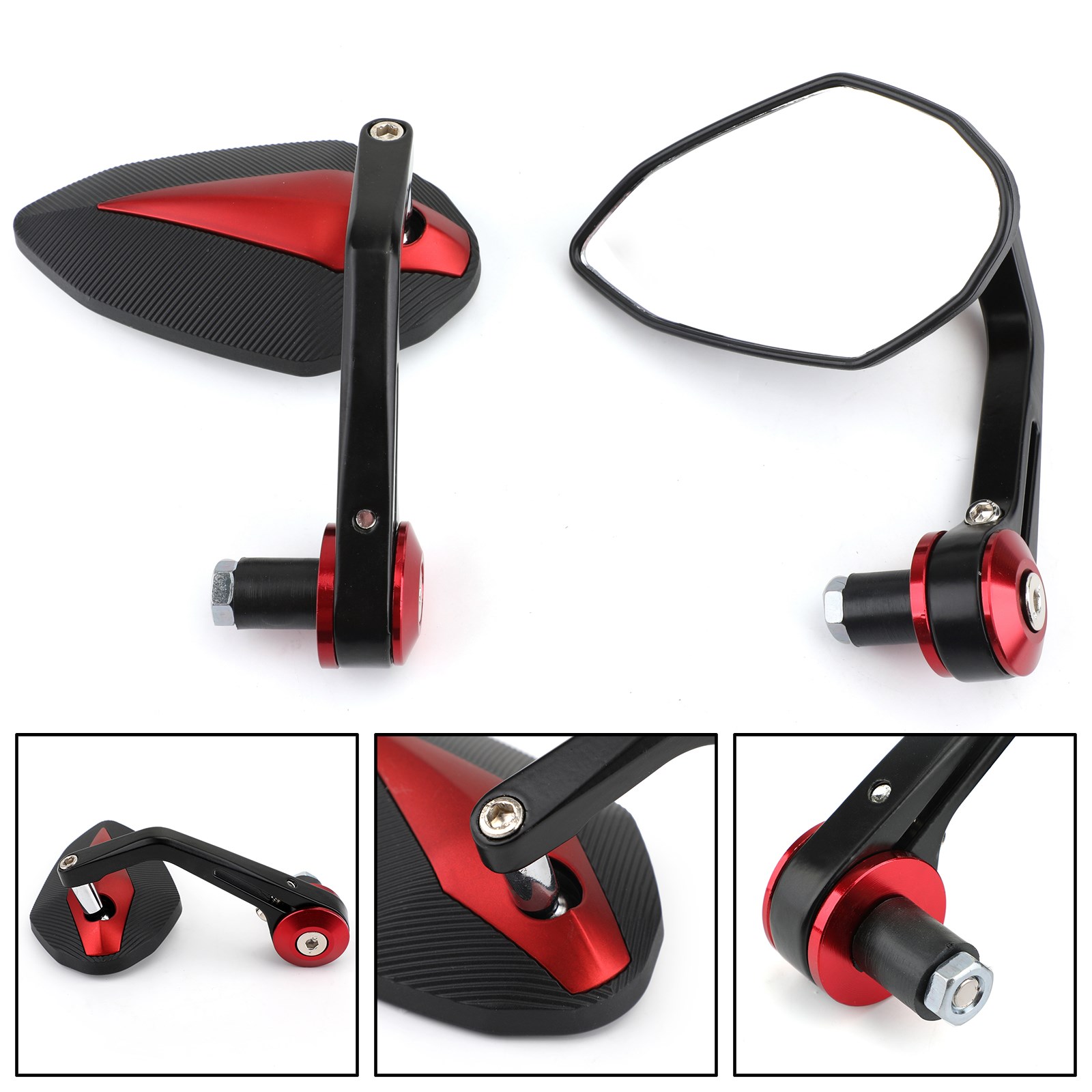 Mirror Extender Bar - Зеркала заднего вида Areyourshop черно-красные для