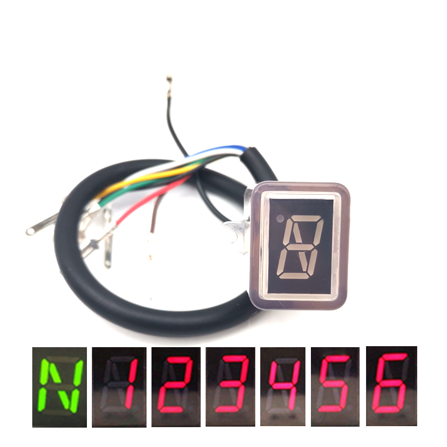 Motorcycle Gear Indicator - Универсальный водонепроницаемый индикатор переключения передач для