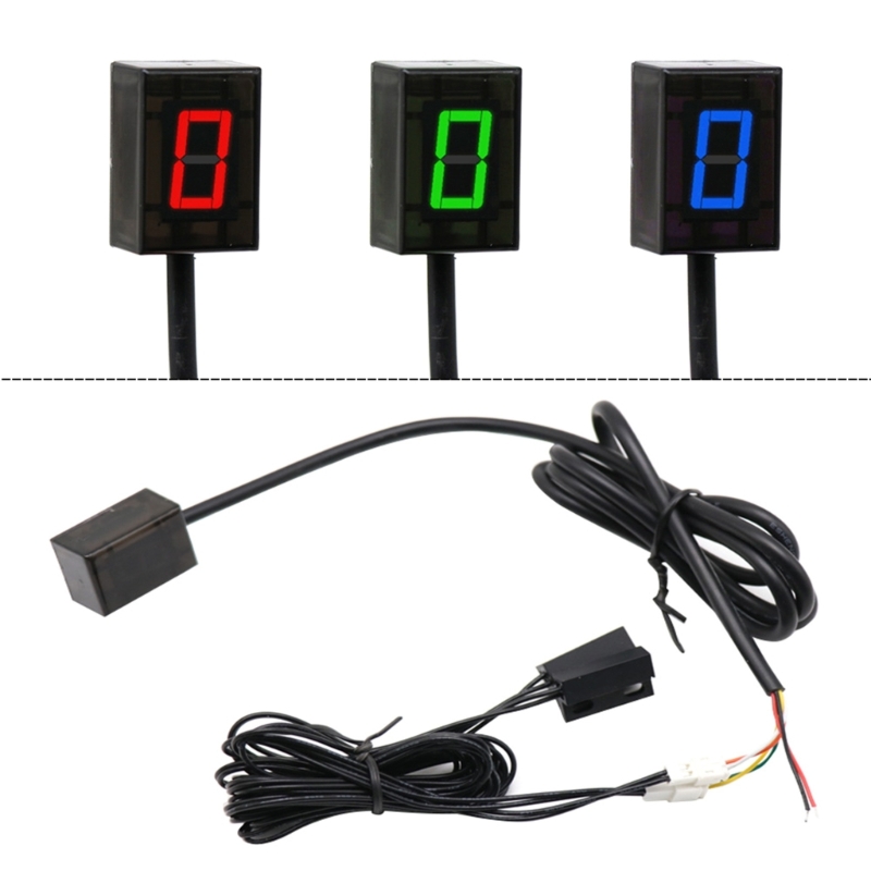 Motorcycle Gear Indicator - Индикатор скорости шестерни внедорожного мотоцикла, совместимый