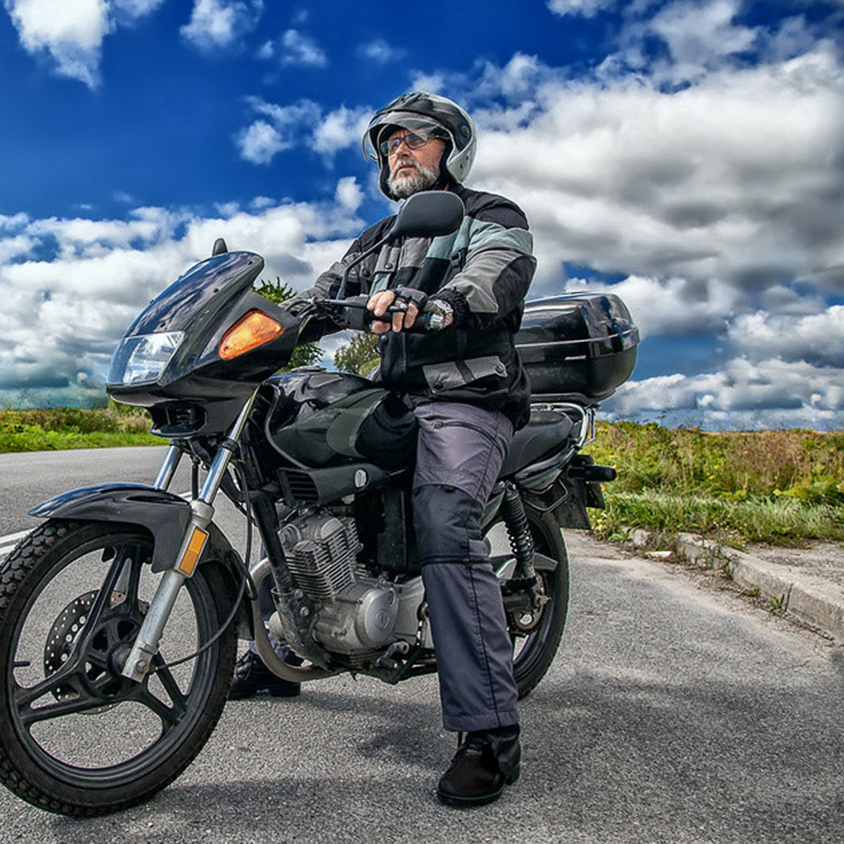 Motorcycle Gear Slipping - Защитный чехол для мотоциклетной обуви, регулируемый,