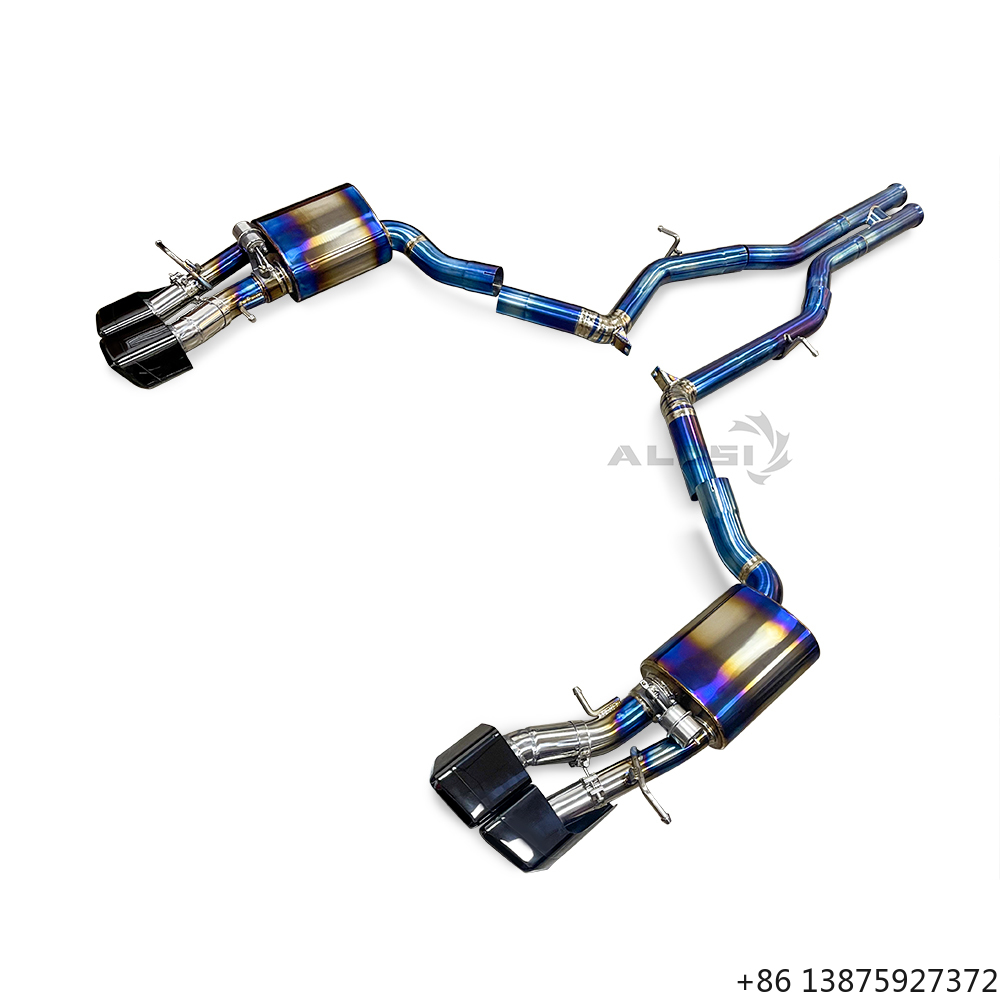 Exhaust Wrap Titanium - Титановая выхлопная система Catback с клапаном