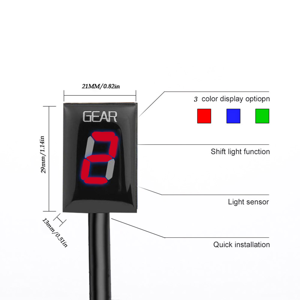 Индикатор дисплея шестерни для – обзор и цена Motorcycle Gear Indicator