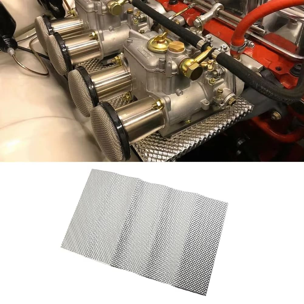 1 шт., автомобильный тисненый  – обзор и цена Exhaust Wrap Titanium
