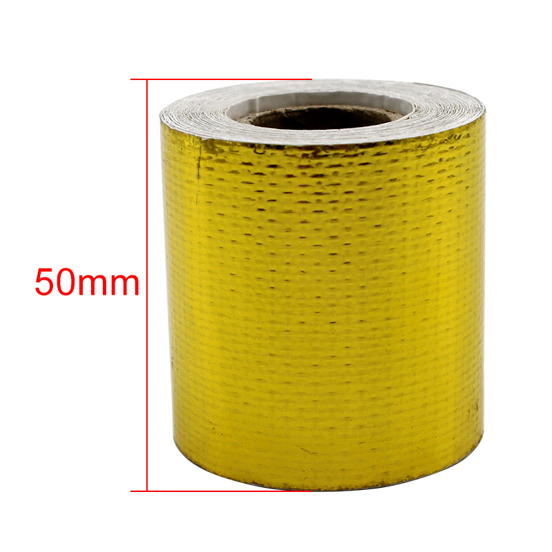 Золотая лента для обмотки выхл – обзор и цена Exhaust Wrap Titanium