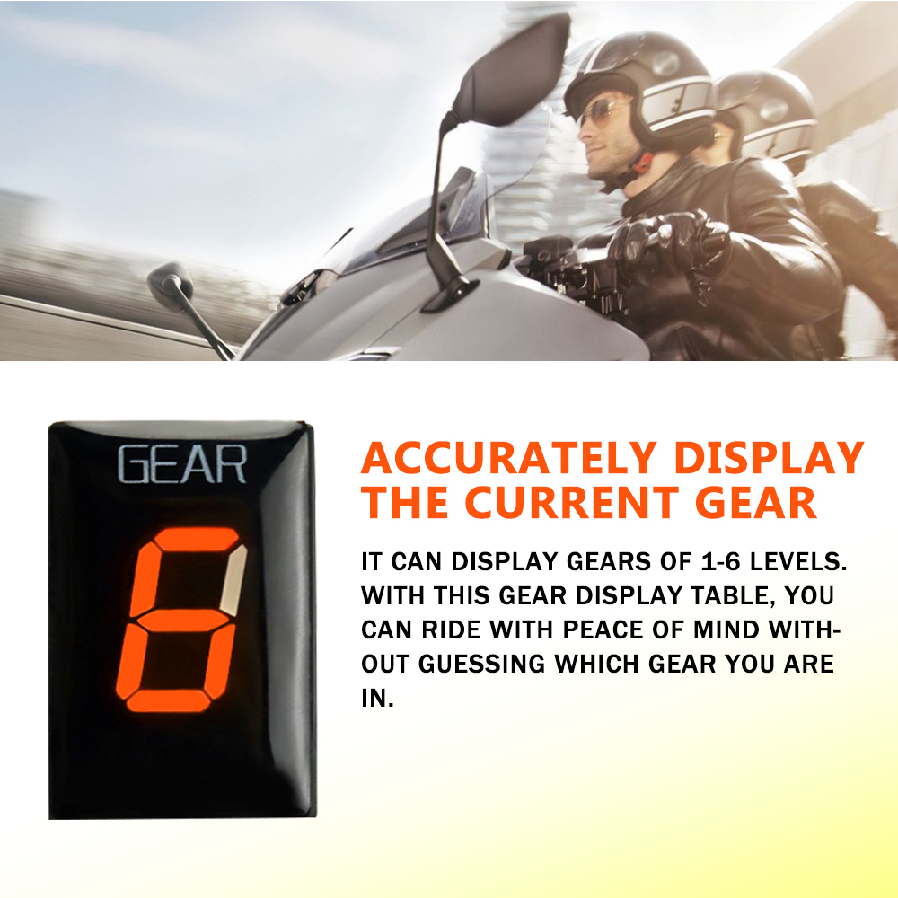 Индикатор дисплея шестерни мот – обзор и цена Motorcycle Gear Indicator