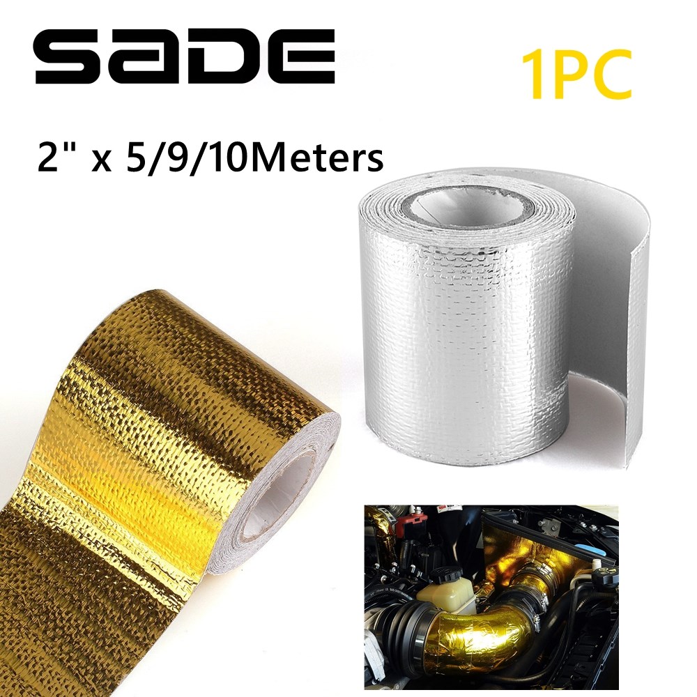 Теплоизоляционная лента из алю – обзор и цена Exhaust Wrap Titanium