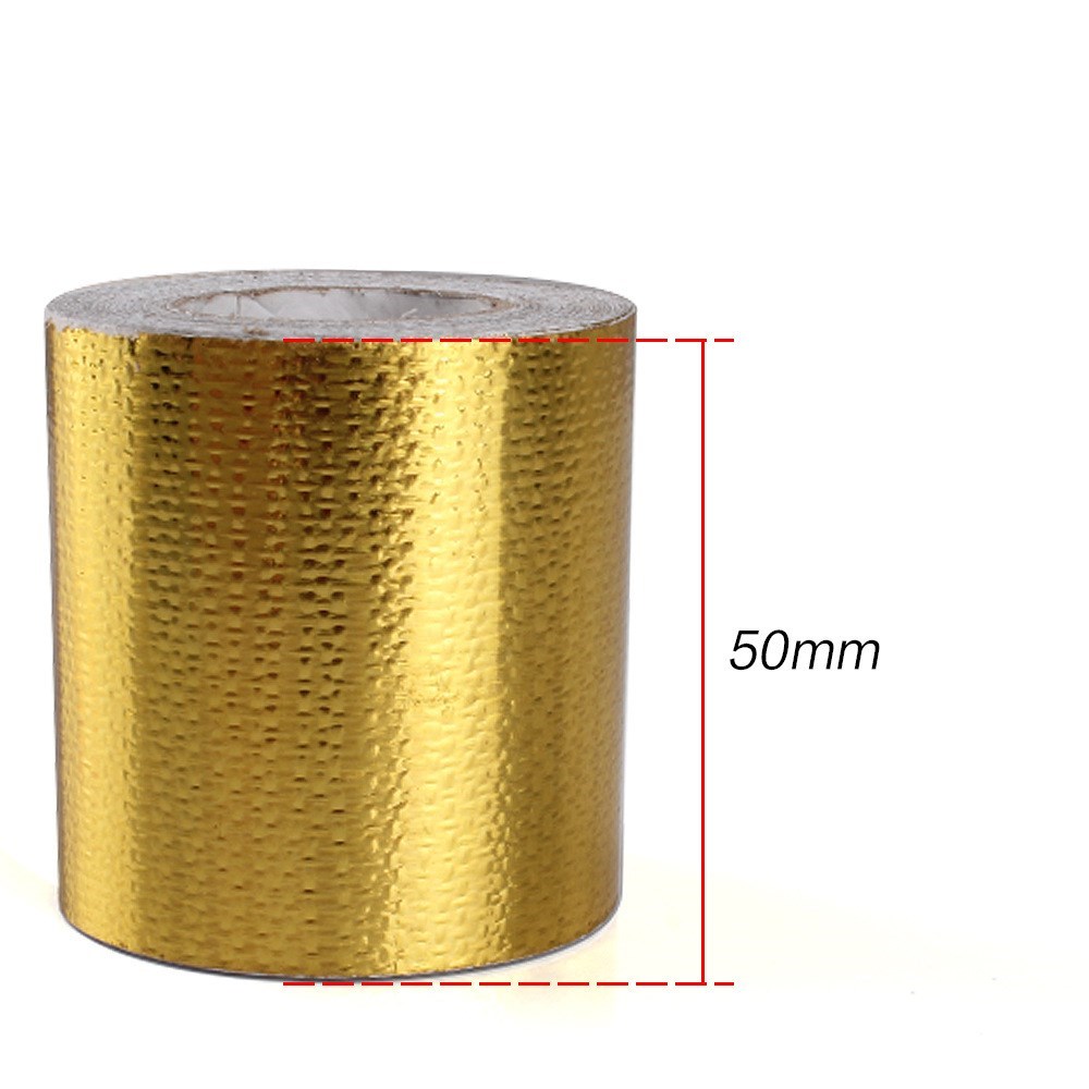 Теплоизоляционная лента из алю – обзор и цена Exhaust Wrap Titanium