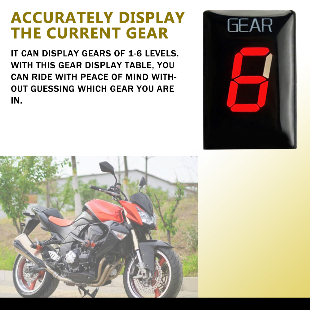 Для Kawasaki Z750 Z1000 Z-750  – обзор и цена Motorcycle Gear Indicator