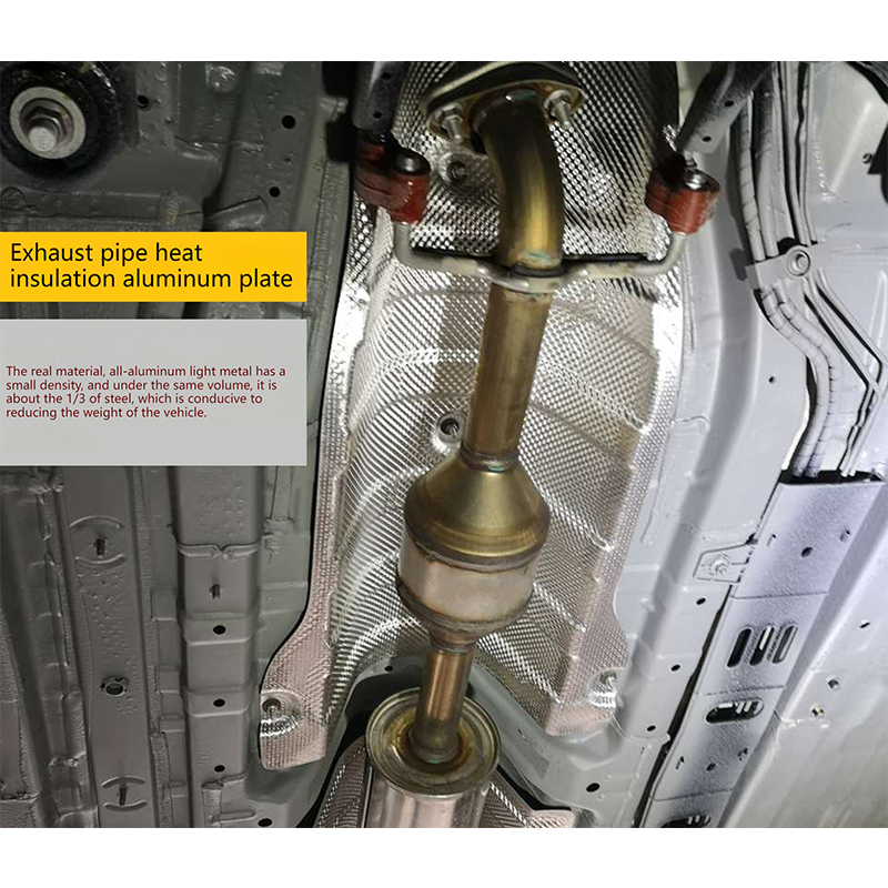 Тисненый алюминиевый теплозащи – обзор и цена Exhaust Wrap Titanium