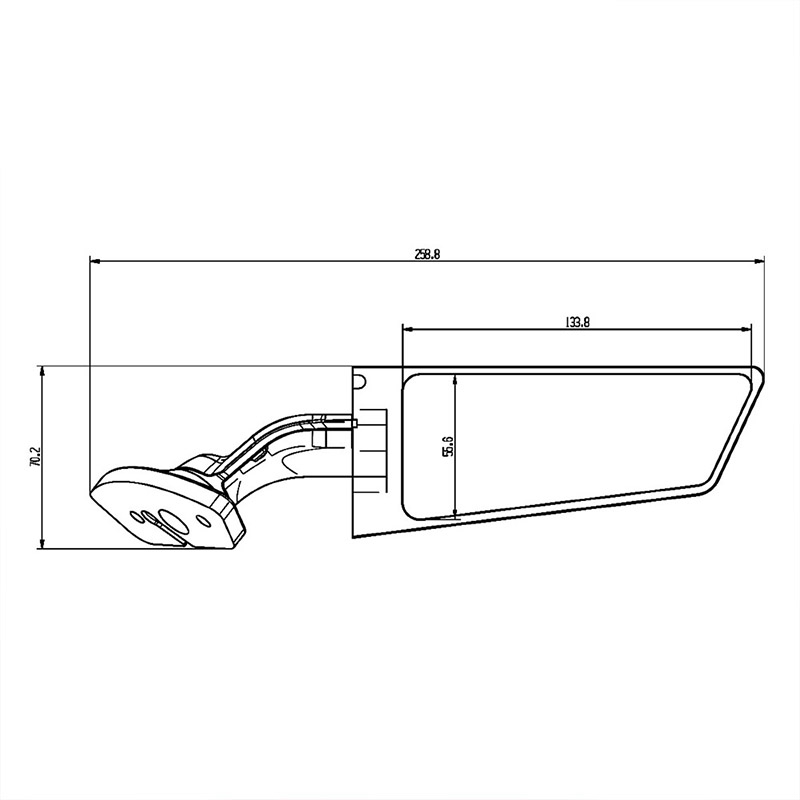 Для KAWASAKI ZX4RR/ZX25R/ZX6R/ – обзор и цена Mirror Extender Bar