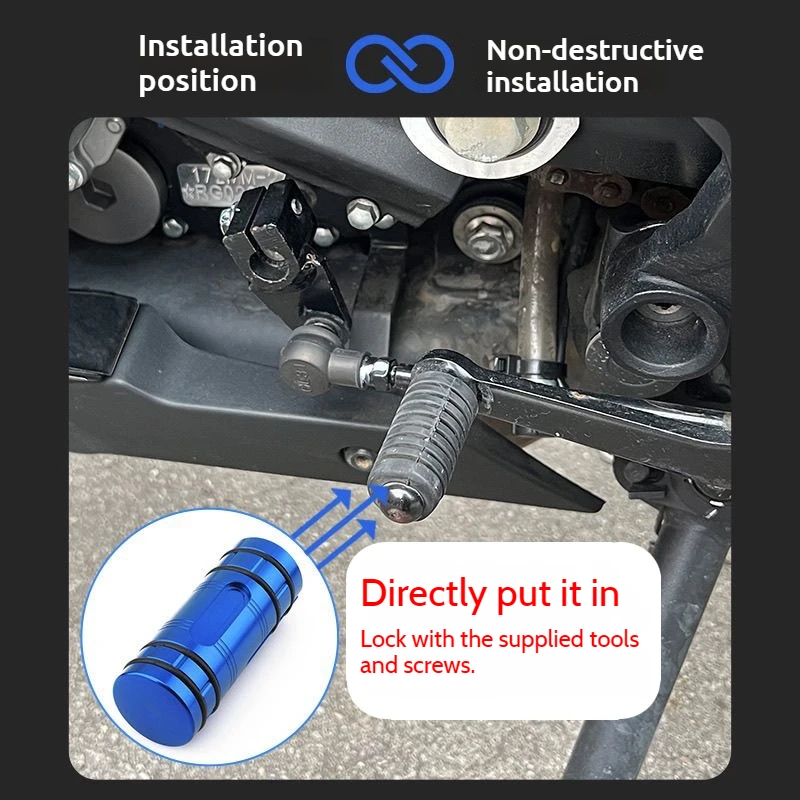 Накладка-удлинитель на педаль  – обзор и цена Gear X Motorcycle